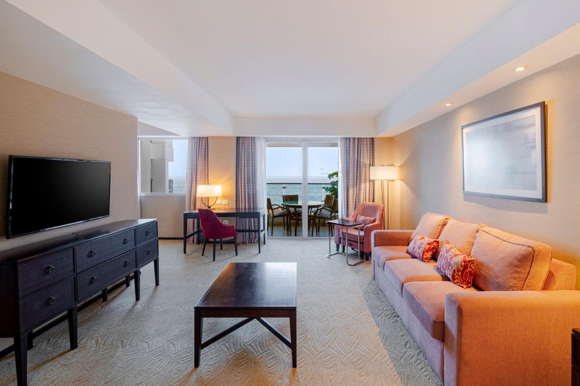 Carioca Suite Club lounge access Larger Suite Ocean view