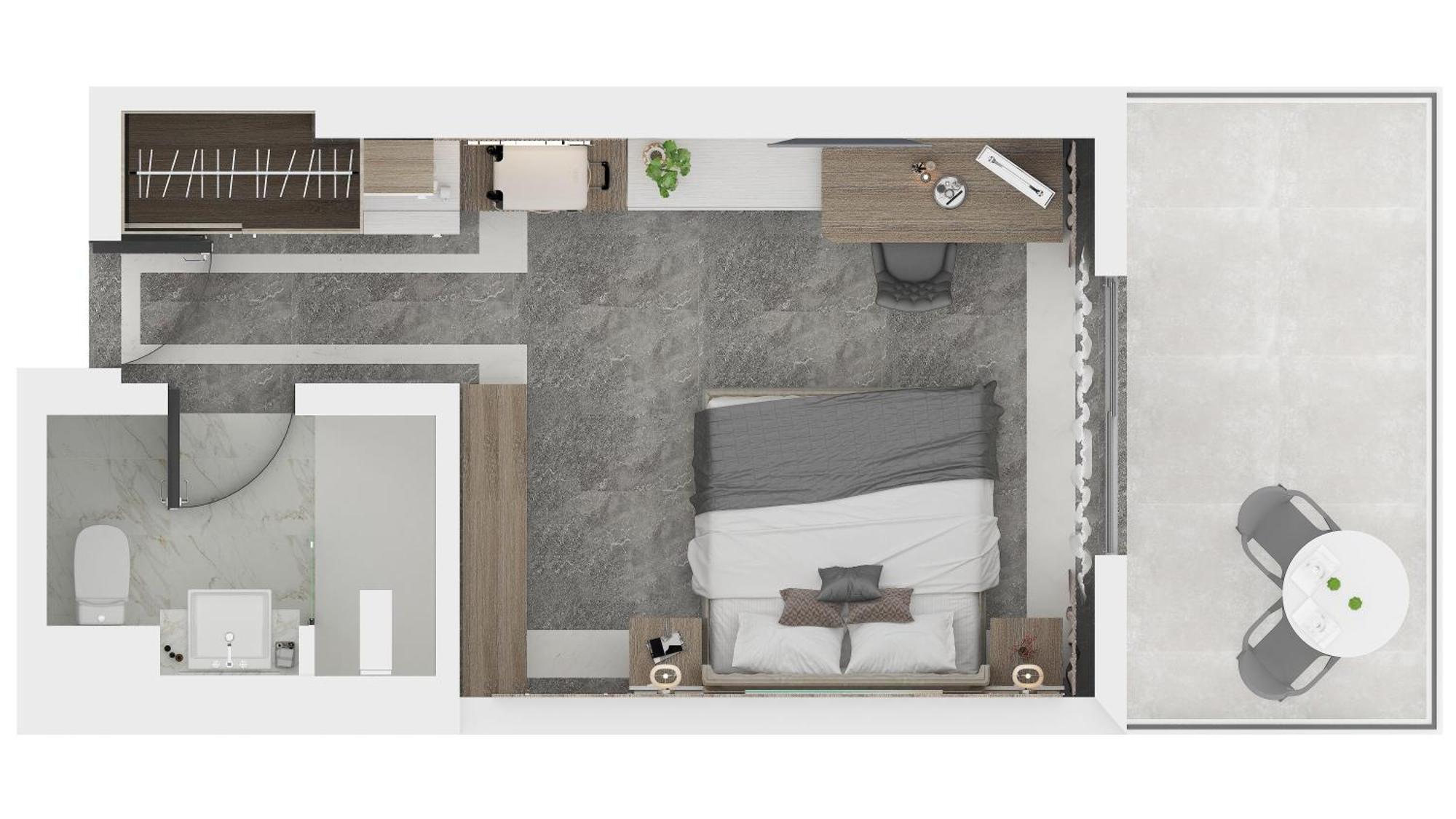Deluxe Double Room with Sea View