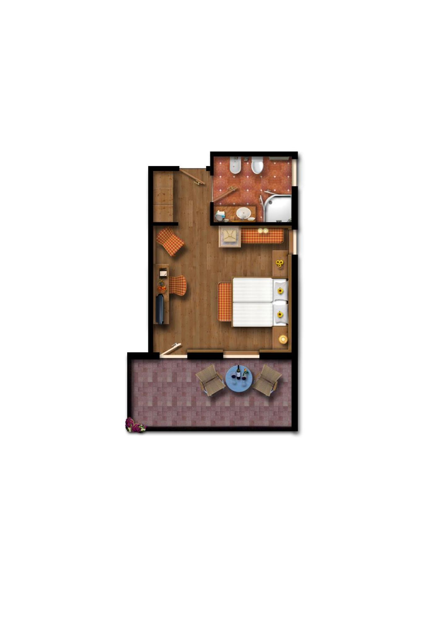 Superior Double Room Balcony