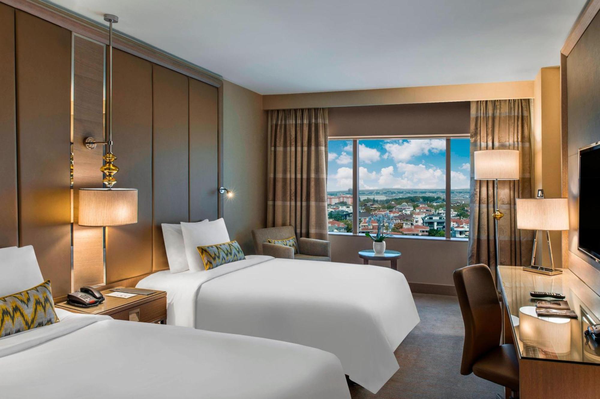 Chambre Lits Jumeaux Exécutive avec Accès au Salon Club - Vue sur Ville