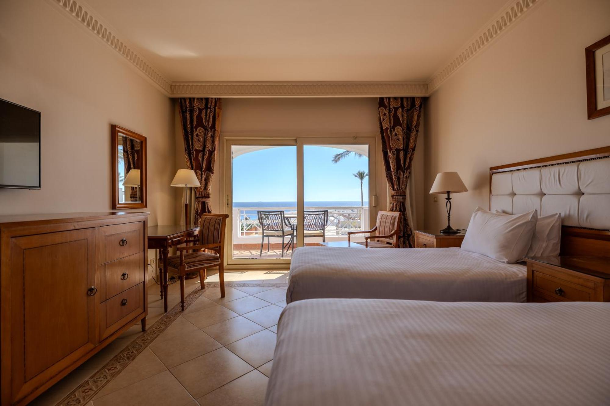 Habitación Doble Estándar con balcón y vistas al mar - 2 camas