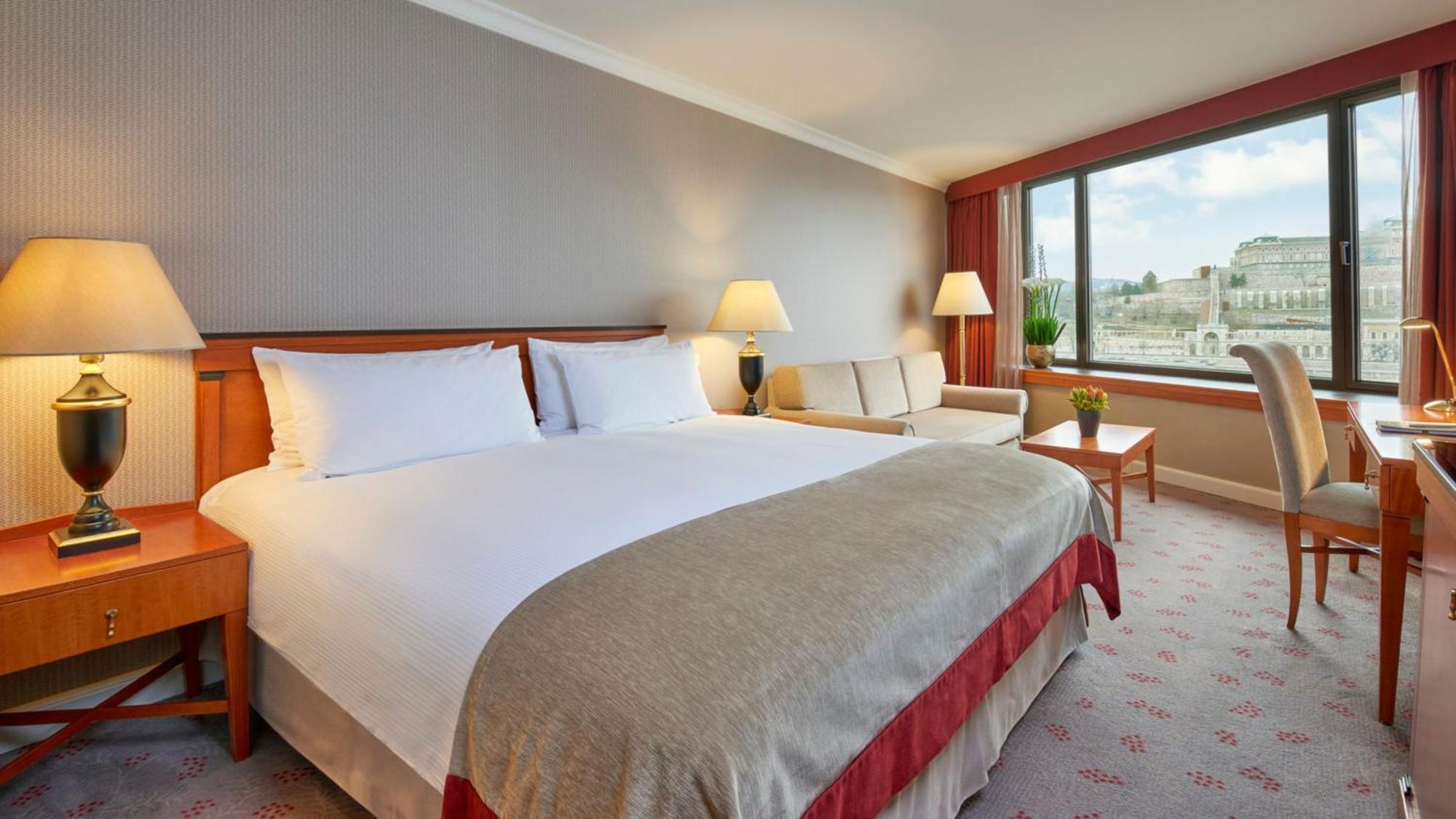 Premium Kamer met Kingsize Bed en Bank - Uitzicht op de Rivier