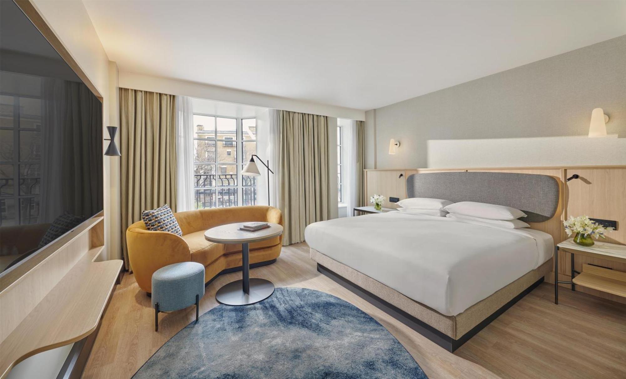 Kamer met Kingsize Bed en Uitzicht op de Stad - Toegang tot de Club