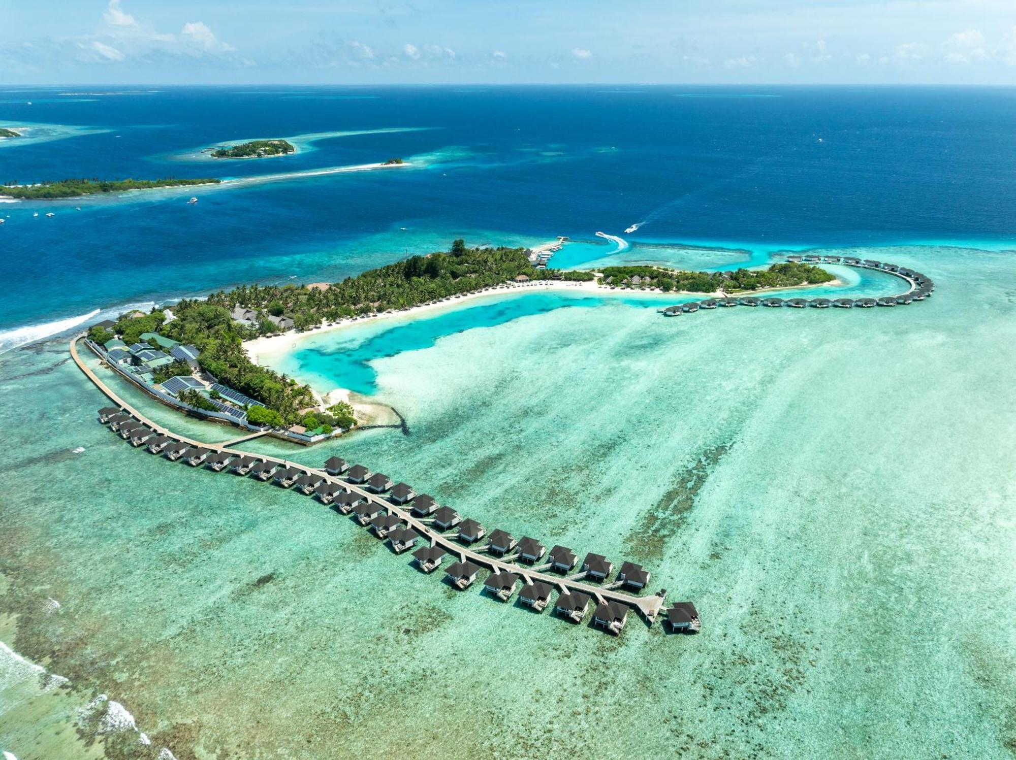 Water Bungalow speedboat transfers 1 up to 2 guests stays valid to 31 Oct 2027 Spa & F&B