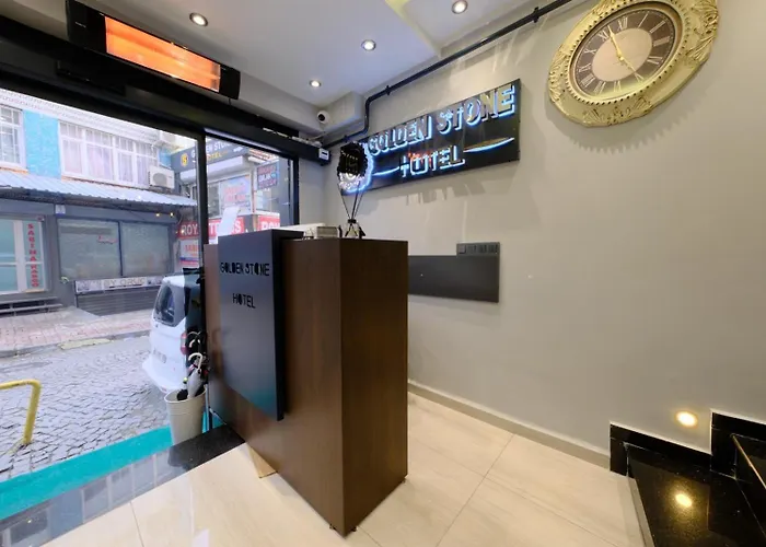 Centraal gelegen hotel: Golden Stoneluxe Istanbul Hotel