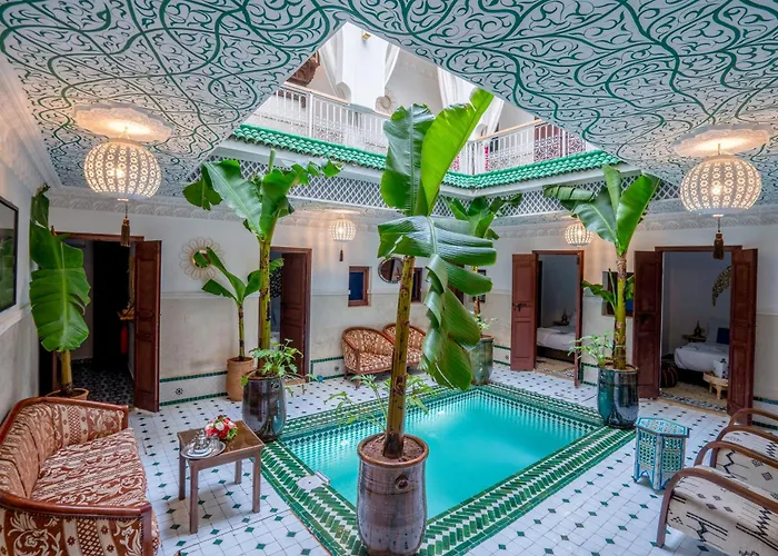 3 sterren hotel: Riad Moulaty Lalla Khadija & Spa