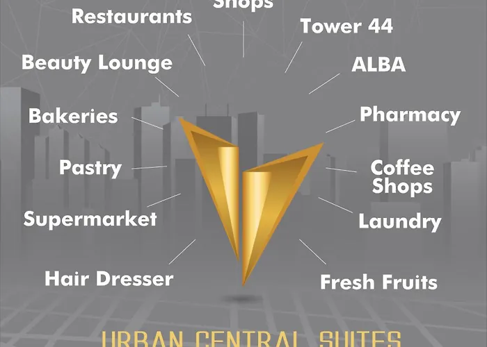 Jacuzzi hotel: Urban Central Suites - Beirut