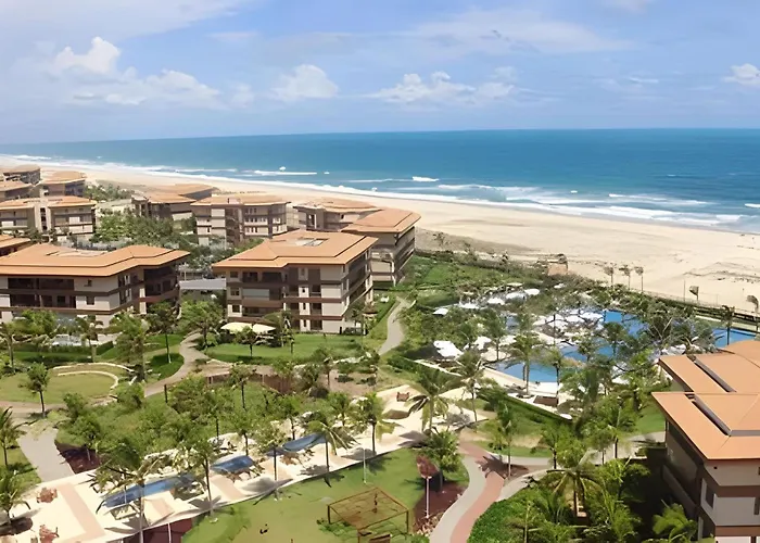 Luxo Beach Park-MANDARA-4 Quartos AR/TV-Pé na Areia By HousingCeara