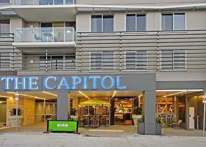 Central hotel: The Capitol Apartments