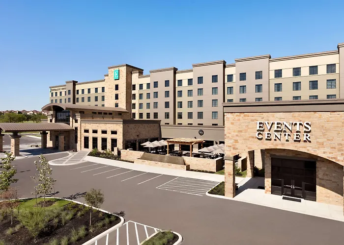 Luxury hotel only: Embassy Suites San Antonio Brooks City Base Hotel & Spa