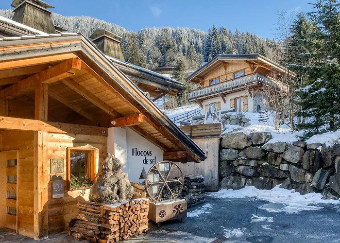 In Luxury hotels Flocons De Sel - Relais & Chateaux