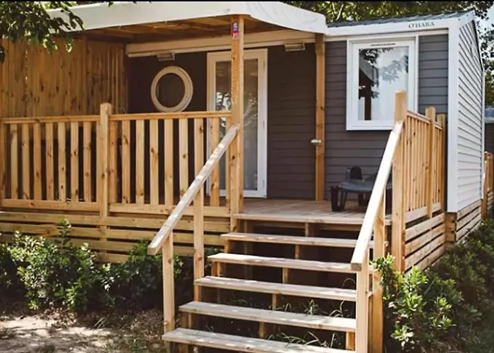 Eurocamp Mobile Homes At Fkk Nudist Campsite Solaris
