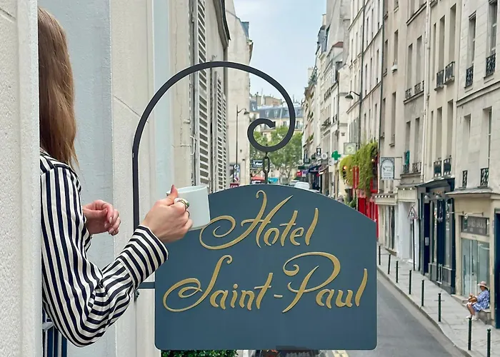 Romantisches Hotel: Hôtel Saint-Paul Rive-Gauche