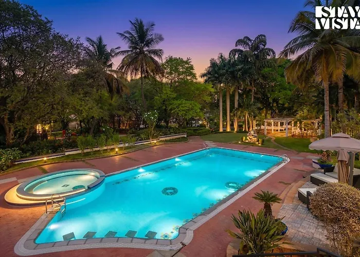 Lodging Stayvista At Ananta - Breakfast Included & Basketball Court