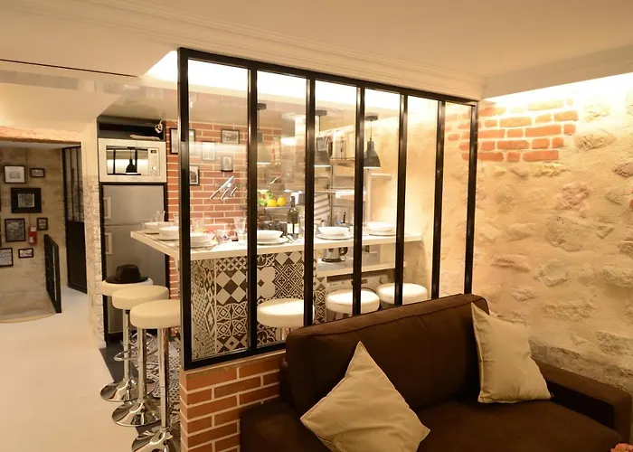 Location Maison Vacances Loft Basfour-Paris Centre Tout Équipé Avec SAUNA!-Paris 4e