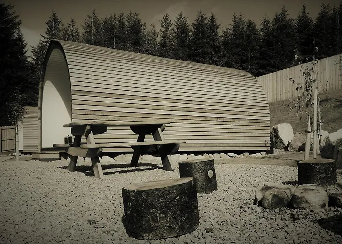 Campsite: Tomatin Glamping Pods
